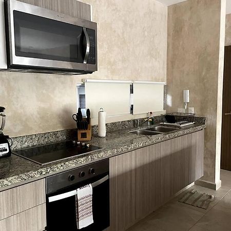 Departamento Dentro De Aldea Zama Apartment Tulum Bagian luar foto