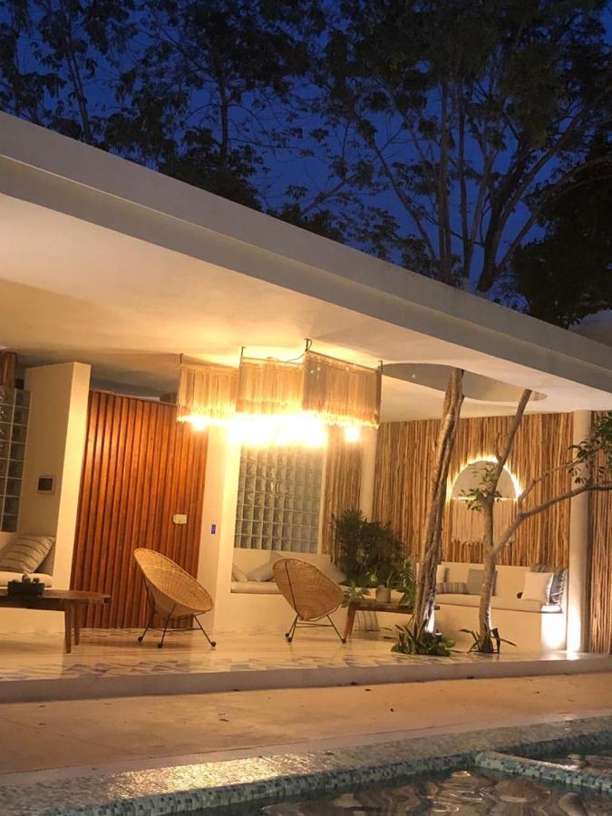 Departamento Dentro De Aldea Zama Apartment Tulum Bagian luar foto