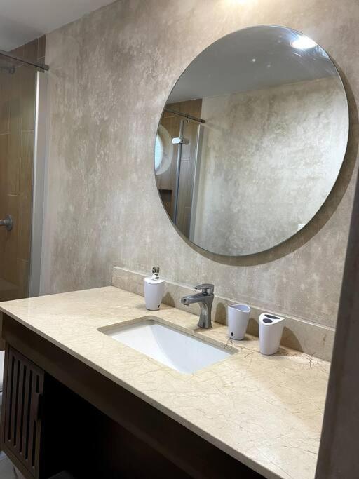 Departamento Dentro De Aldea Zama Apartment Tulum Bagian luar foto