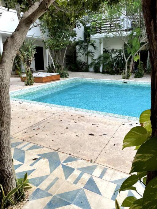 Departamento Dentro De Aldea Zama Apartment Tulum Bagian luar foto